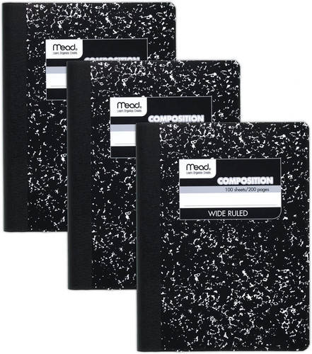 Composition notebook pack - composition, 3