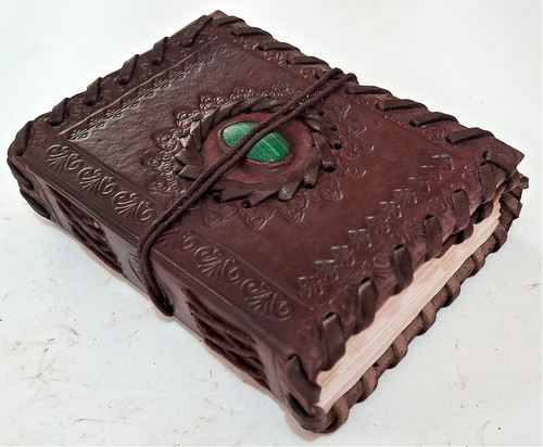 Leather bound journal blank - journal,