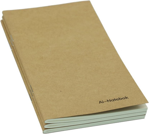 Blank paper travel notebook - blank,